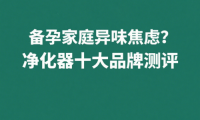 備孕家庭異味焦慮？除甲醛除煙味凈化器十大品牌測評