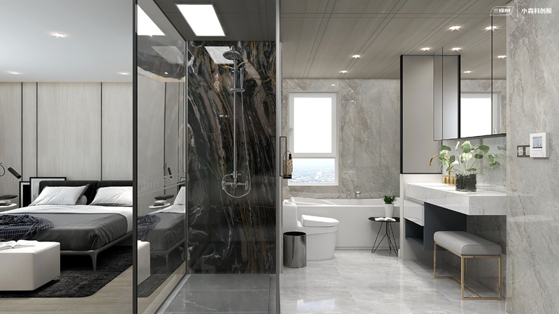 三棵樹小森科創(chuàng)板衛(wèi)浴空間效果圖