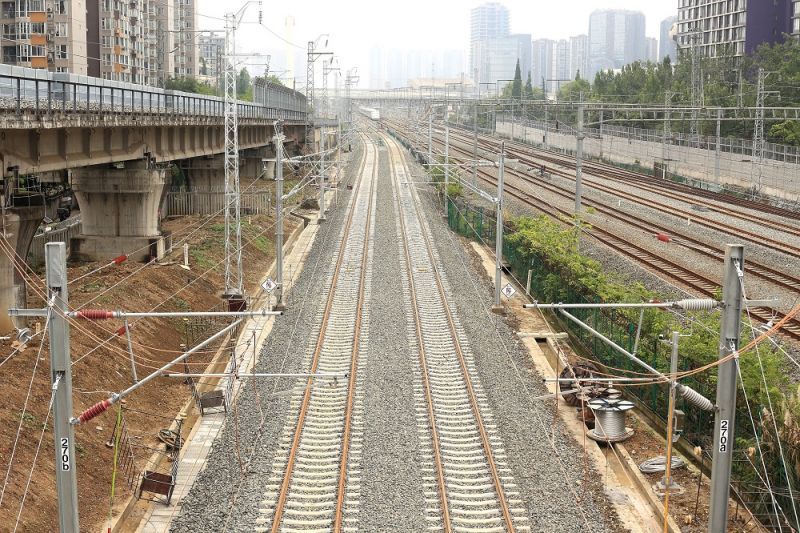 成都鐵路樞紐環線順利閉環 環線鐵路公交化運營即將開啟