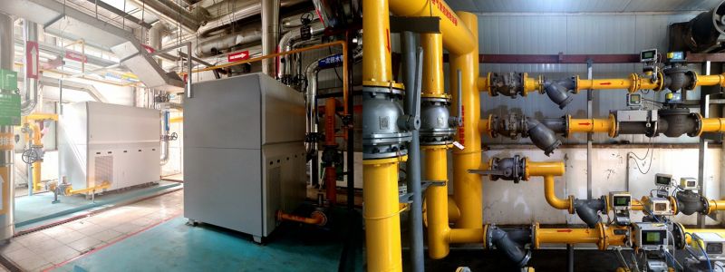 更新后的熱水、采暖機(jī)房設(shè)備設(shè)施