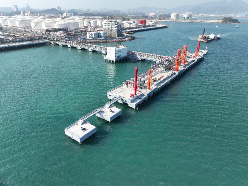 惠州港荃灣港區5萬噸級液化烴碼頭正式建成，助力世界級綠色石化產業基地建設