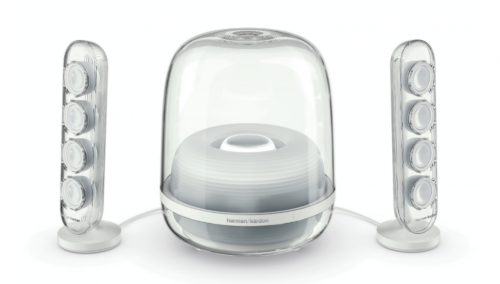 哈曼卡頓SOUNDSTICKS4全新一代無線水晶藍牙音箱