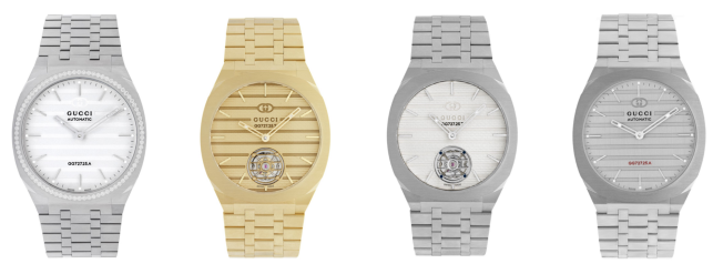 古馳榮耀發布高級制表系列 超薄GUCCI 25H系列腕表開啟制表新里程