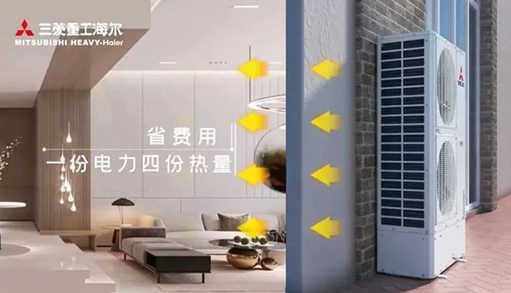 冬日有暖 三菱重工海爾一體式空氣源熱泵引領健康舒適家居生活