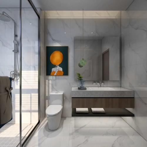 豐富花色搭配 博德瓷磚彰顯衛浴間雅致之美