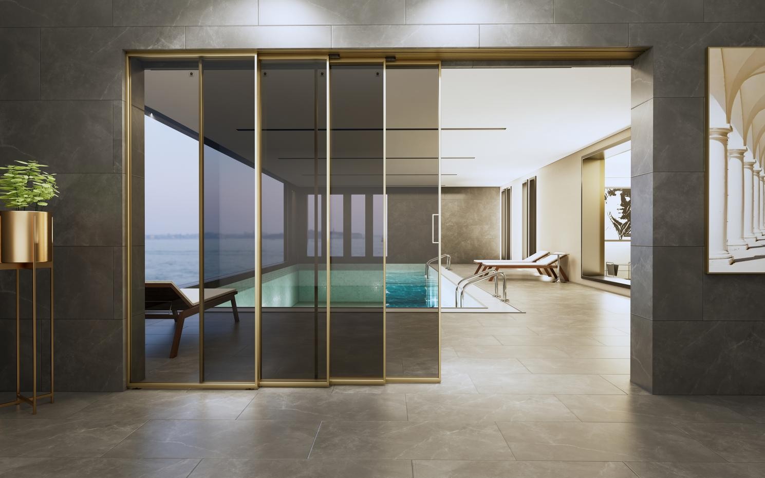 玫瑰島全景門:極窄邊框，質感生活隨心而動