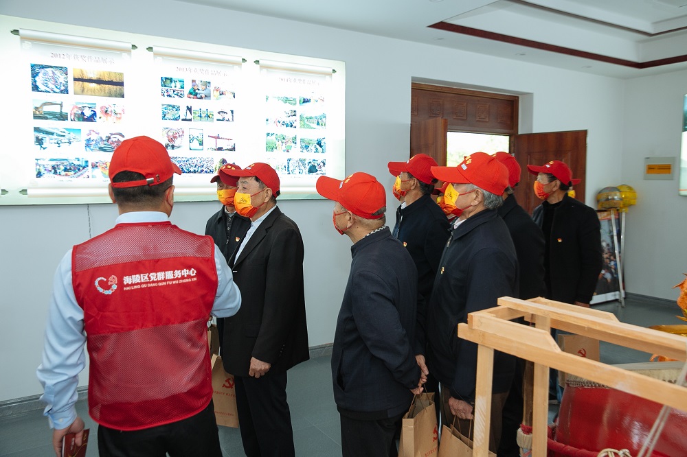 泰州海陵區唐甸村&ldquo;透過非遺話村史，樹立自信展未來&rdquo;主題黨日