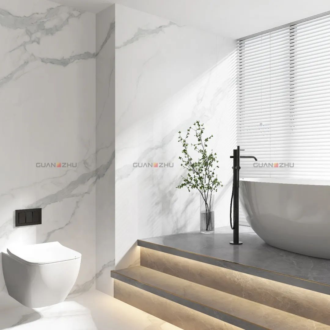 冠珠瓷磚2400X1200巖板上新，打造渾然天成的自然感藝術(shù)