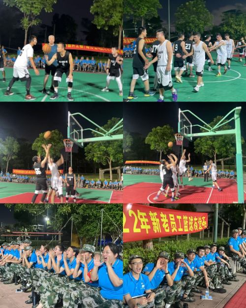 激情&ldquo;籃&rdquo;不住！中建安裝集團(tuán)有限公司南方公司新老員工籃球賽火力全開(kāi) 