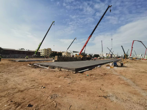 爭分奪秒！中建安裝南方公司火速馳援廣州白云區均禾隔離酒店項目建設