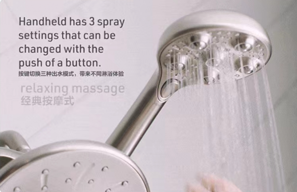 花灑哪個牌子性價比高質量好？專業大品牌摩恩，品質花灑舒適淋浴