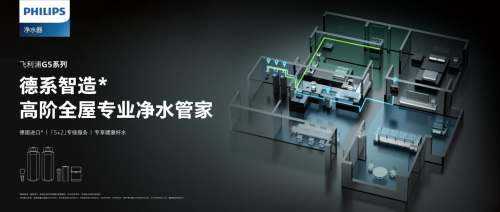 全屋凈水新趨勢，飛利浦水健康重磅推出G5系列
