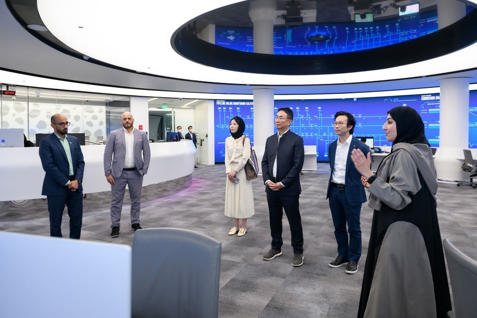 香港中華煤氣主席李家杰博士拜訪沙特阿美總部