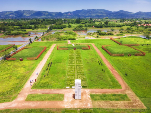 迎亞運，促雙碳丨杭州亞運會倒計時100天，千年舟點亮地標為夢想助力