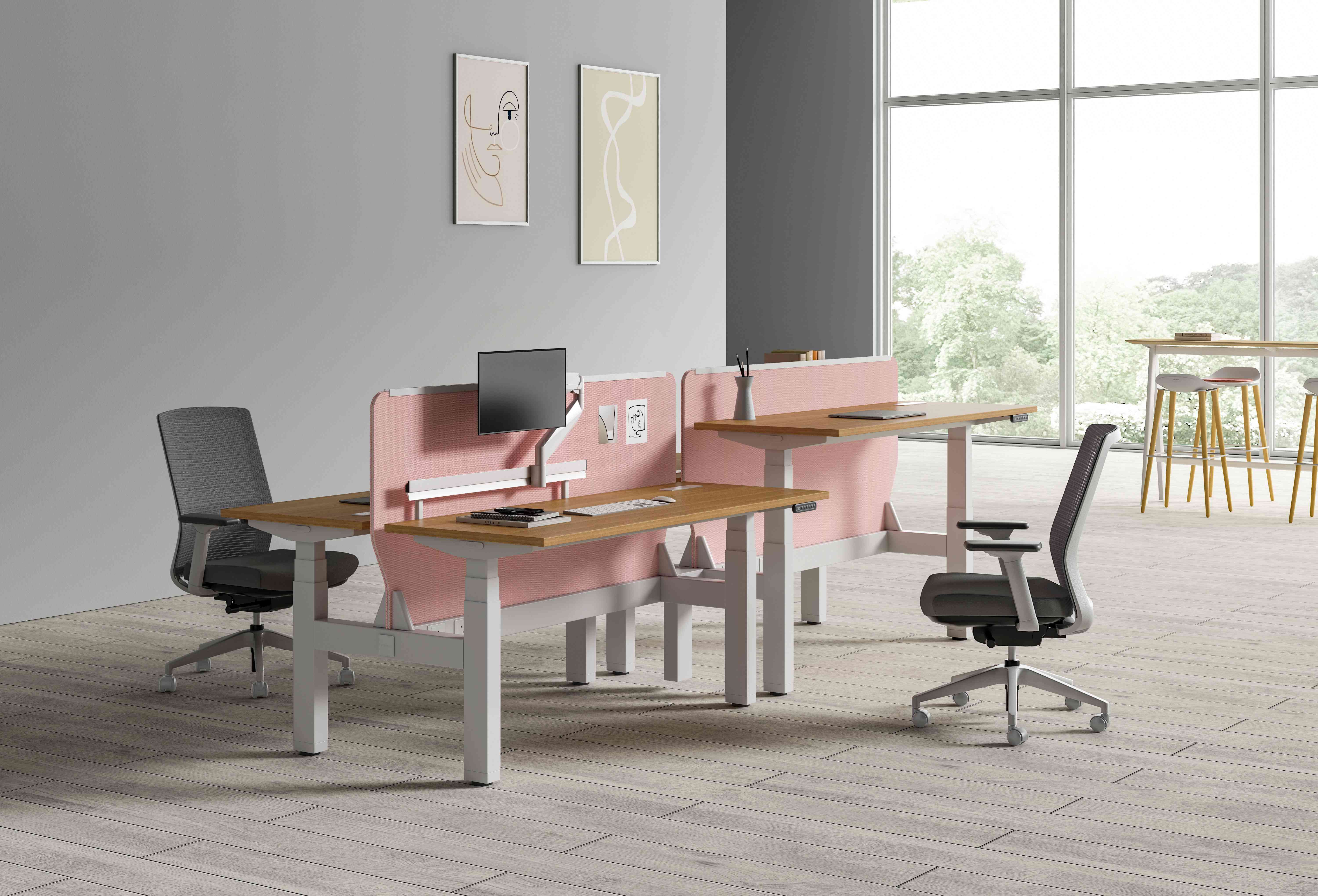 打造敏捷和健康職場，震旦家具推出新品Standy升降桌