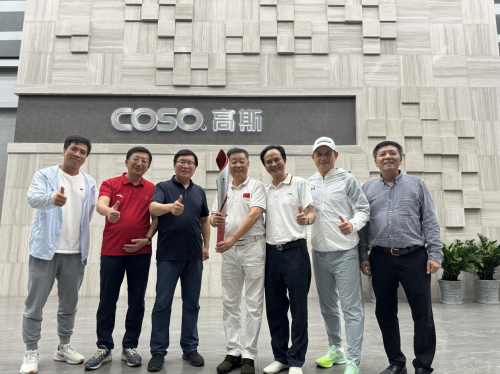 COSO報道|中央電視臺知名主持人韓喬生老師蒞臨德國COSO衛浴參觀交流
