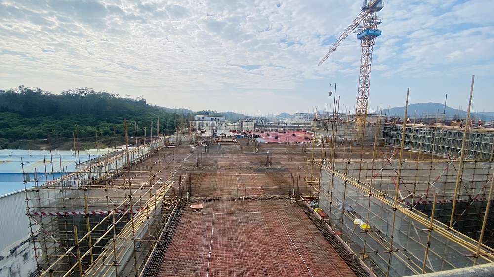 按下加速鍵！廣州國靈空調項目沖刺封頂關鍵節點