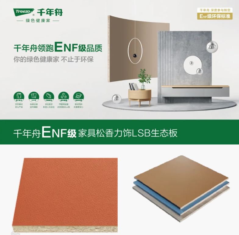 新品震撼來襲丨不容錯過的家具松香力飾系列生態(tài)板