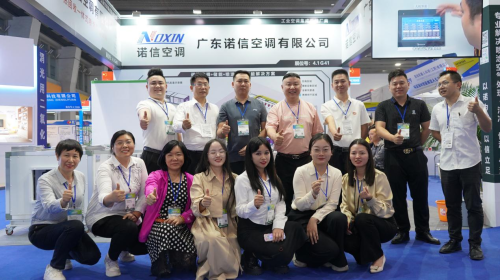 廣東諾信空調(diào)攜重器噴涂專用組合式恒溫恒濕空調(diào)亮相第17屆國際涂裝展