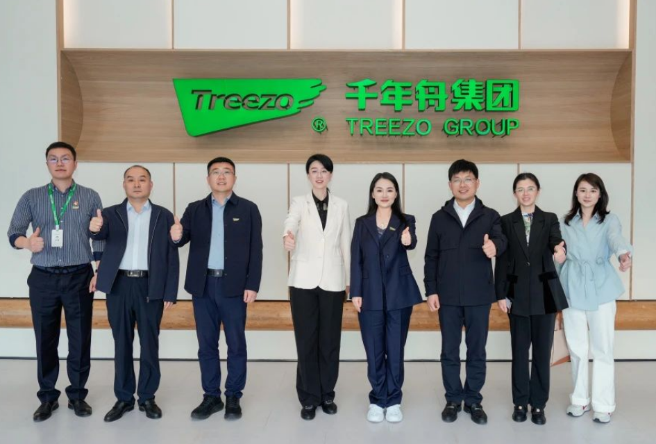 郯城縣委組織部領導一行蒞臨千年舟集團，共探木業發展新篇