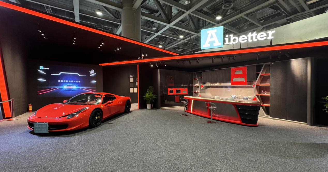 第14屆中國廣州定制家居展丨不銹鋼櫥柜十大品牌Aibetter愛貝特?cái)yFerrari法拉利系列一經(jīng)亮相，引爆全場(chǎng)