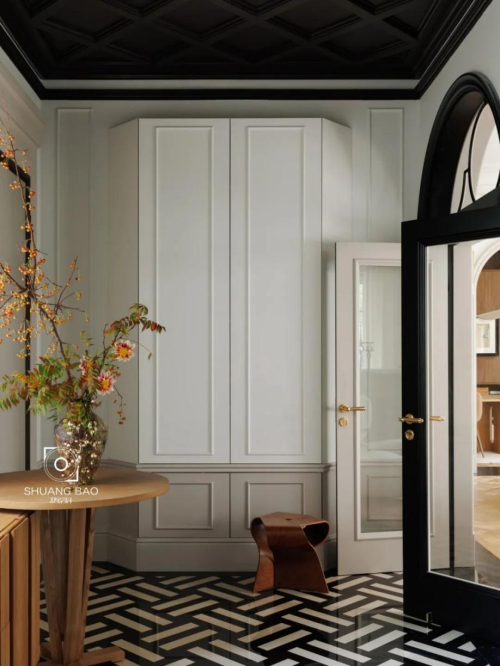 雙寶設(shè)計新作 | 被安邸AD選中的家，上海近1000m&sup2;隱奢大宅