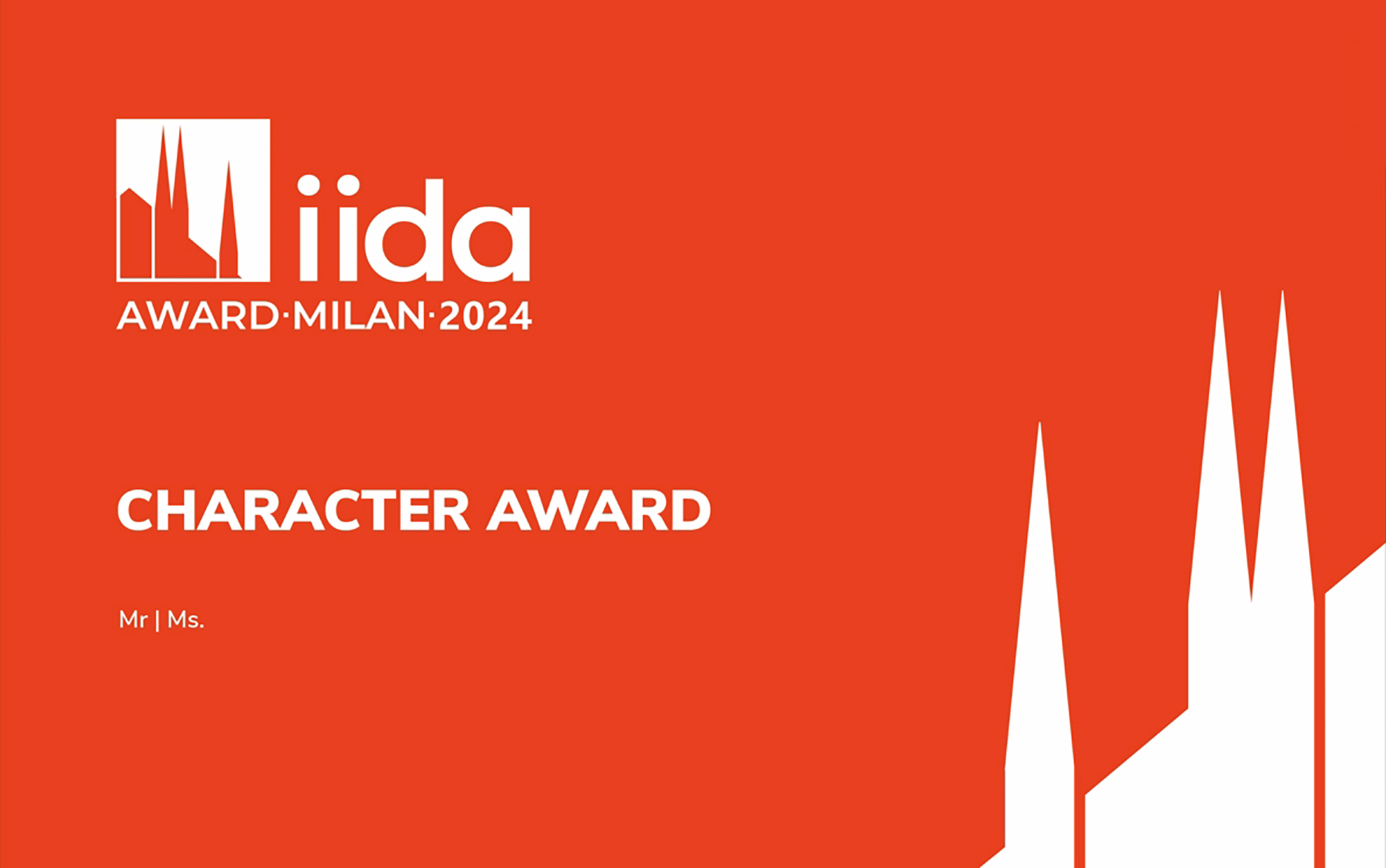 閃耀國際：國內(nèi)獲意大利IIDA設(shè)計(jì)獎(jiǎng) TOP100人物