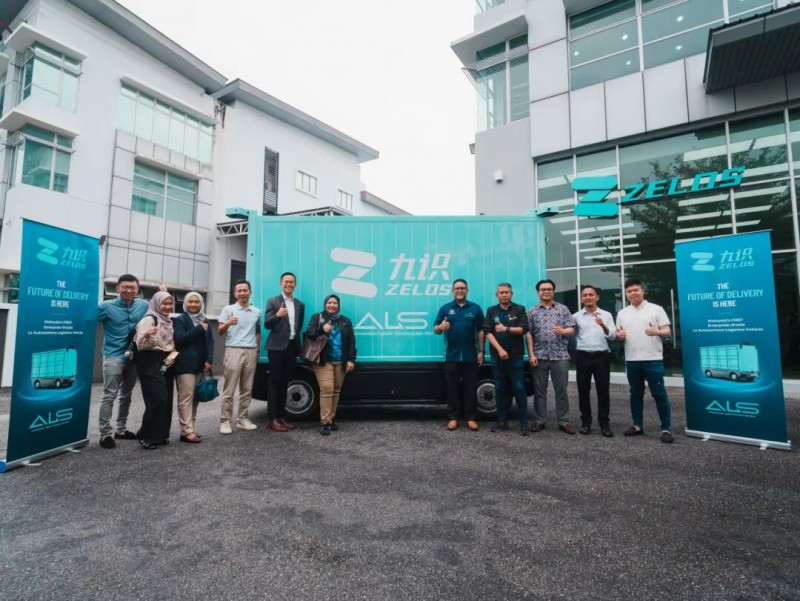 九識智能攜手 ALS 在馬來西亞啟動首個 L4 自動駕駛物流車試運行