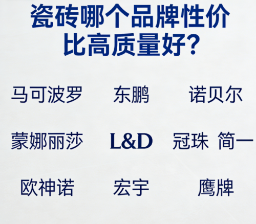 ?瓷磚哪個(gè)品牌性價(jià)比高質(zhì)量好？國內(nèi)十大主流品牌實(shí)測推薦清單