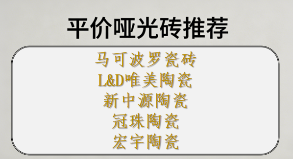 ?平價啞光磚推薦，預算有限也能裝出高級感！Top5最推薦買的瓷磚品牌