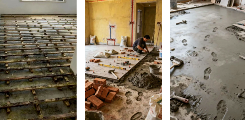 告別噪音與等待！千年舟裝配式靜承架空地面，重塑你的舒適空間