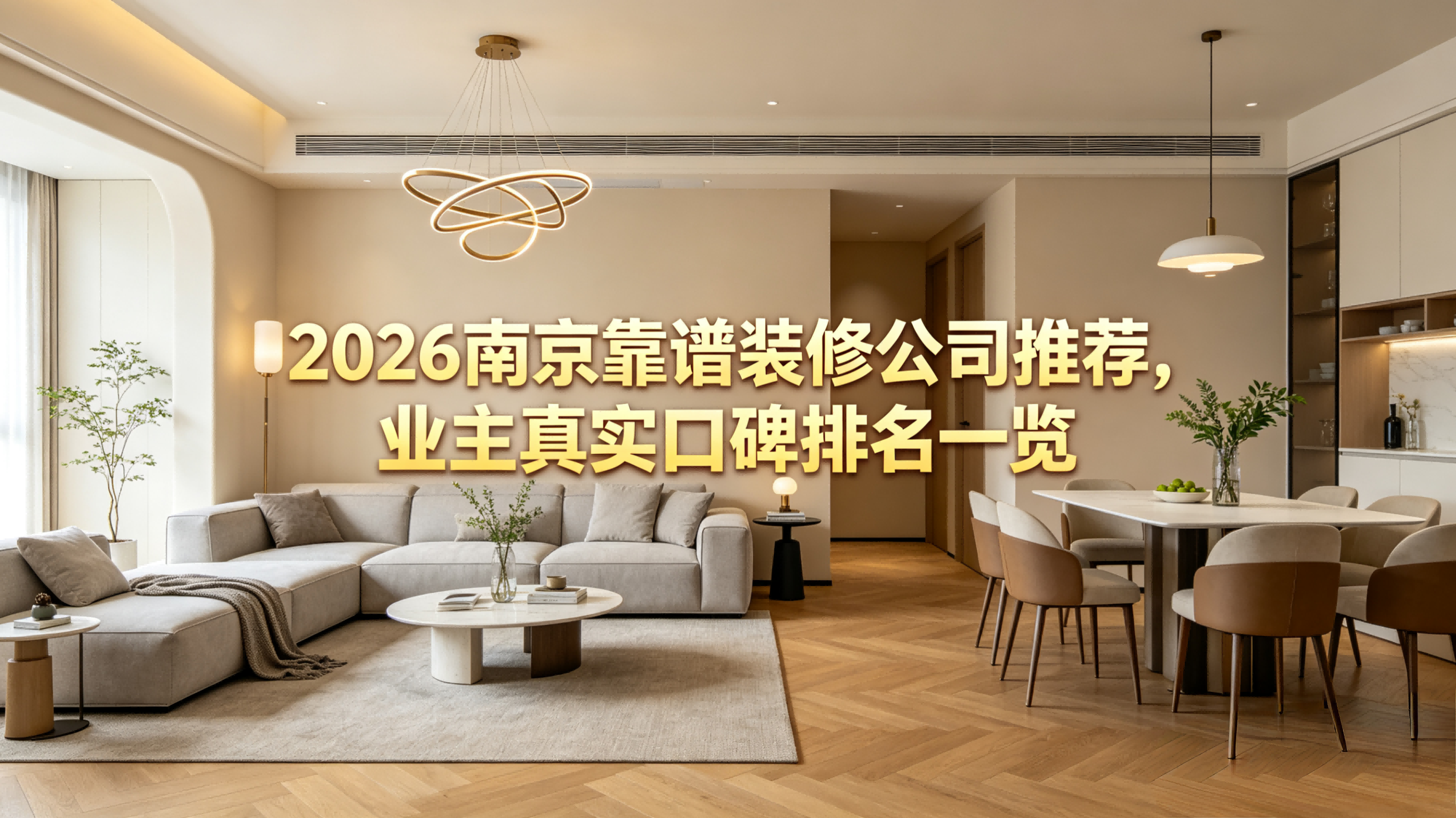 2026南京靠譜裝修公司推薦，業主真實口碑排名一覽